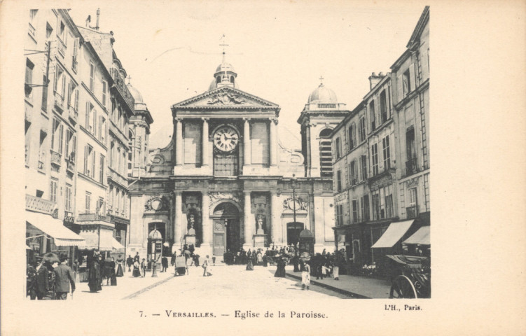 Versailles - Église de la Paroisse. L'H., Paris