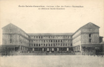 École Sainte-Geneviève, Ancienne "Rue des Postes" - Versailles - Le Bâtiment Sainte-Geneviève. E. Vallois, photo-édit., Paris