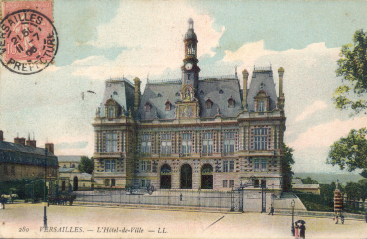 Versailles - L'Hôtel-de-Ville. L.L.