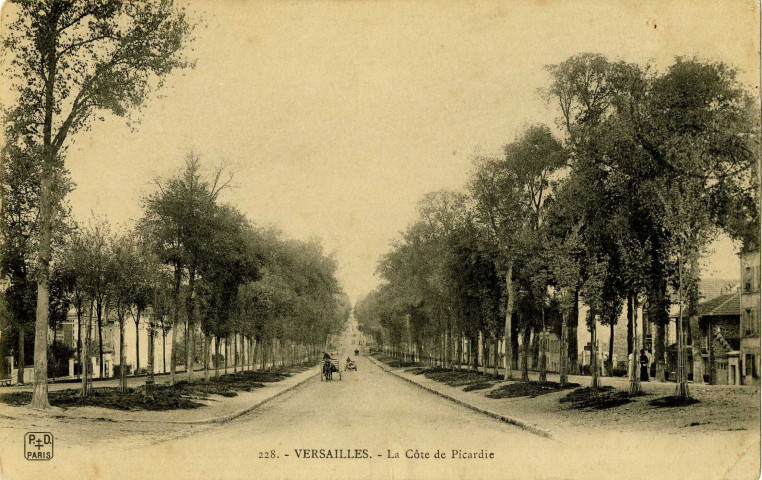 Versailles - La Côte de Picardie. P.D., Paris