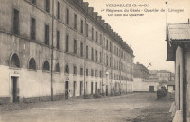 Versailles (S.-et-O.) - 1er Régiment du Génie - Quartier de Limoges - Un coin du Quartier. Imp. Catala Frères, Paris