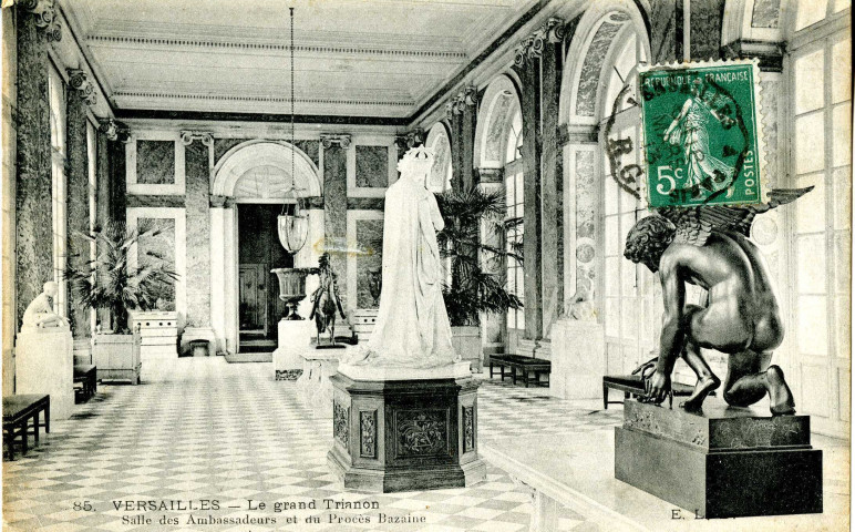 Versailles - Le grand Trianon. Salle des Ambassadeurs et du Procès Bazaine.