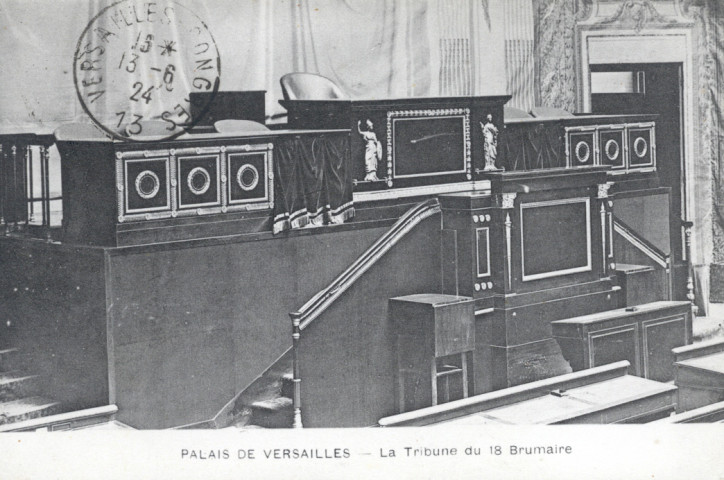 Palais de Versailles - La Tribune du 18 Brumaire.