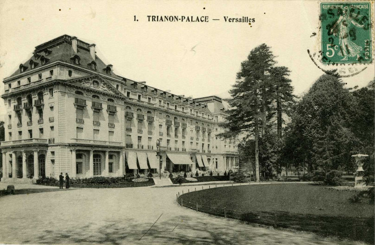 Trianon-Palace - Versailles. Héliotypie A. Bourdier, Versailles