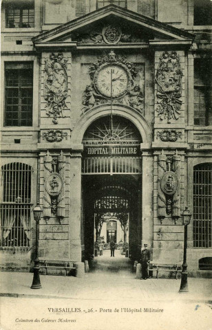 Versailles - Porte de l'Hôpital Militaire. Collection des Galeries Modernes