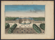 Le Palais de Clagny. Près Versailles. Veüe du coté de Paris.