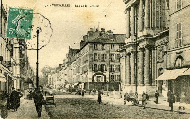 Versailles - Rue de la Paroisse. P.D., Paris