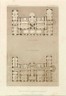 Hôtel de ville de Versailles (concours). Plans.