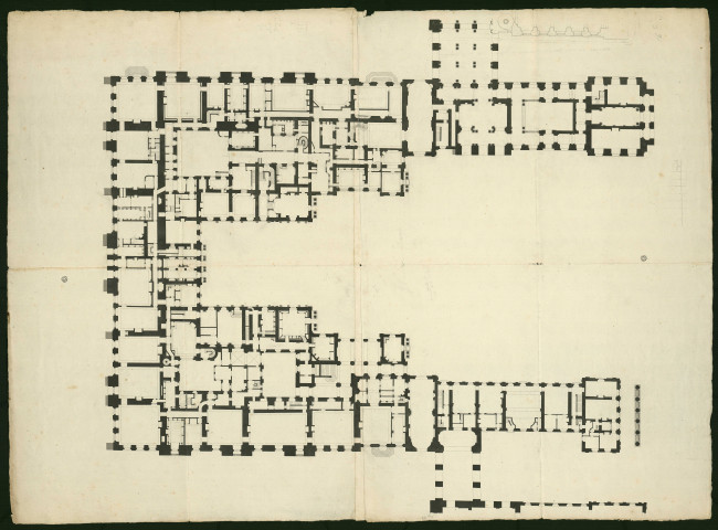 Principal corps du bâtiment du château de Versailles. n° 14.