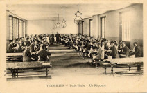 Versailles - Lycée Hoche - Un réfectoire. M.K.