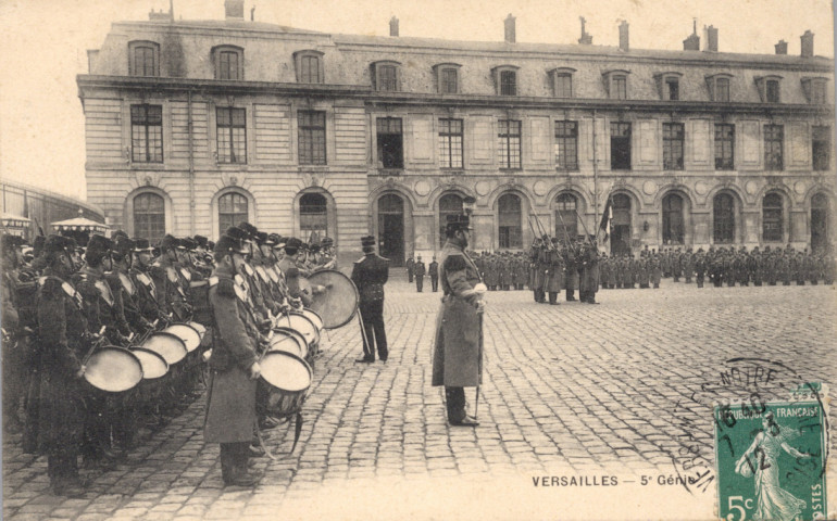 Versailles - 5e Génie. Mme Moreau, édit., Versailles