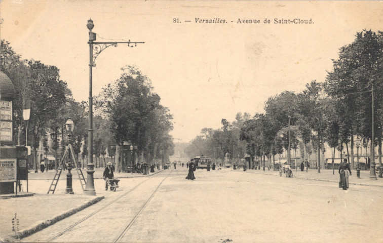 Versailles - Avenue de Saint-Cloud. Royer, Nancy