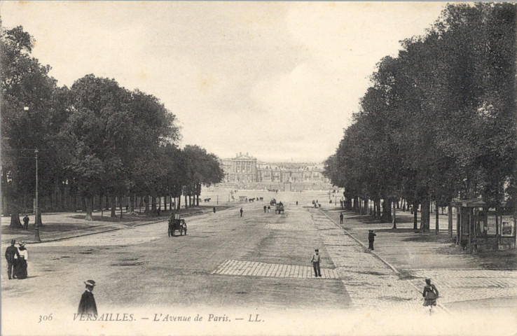 Versailles - L'Avenue de Paris. L.L.
