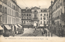 Versailles - La Rue de l'Orangerie et la Caserne des Dragons. Lévy Fils et Cie, Paris