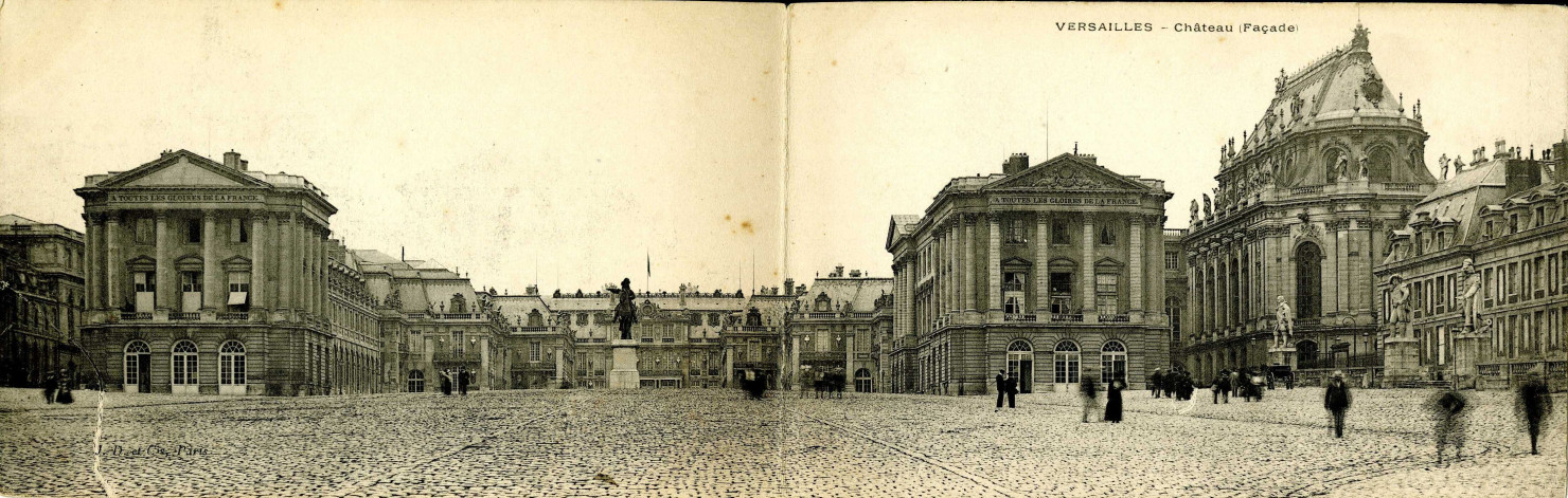 Versailles - Château (façade). J.D. et Cie, Paris