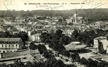 Versailles - Vue Panoramique. A. Leconte, 38 rue Sainte-Croix-de-la-Bretonnerie, Paris