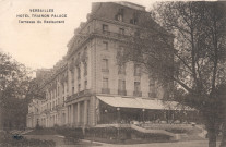 Versailles - Hôtel Trianon Palace - Terrasse du Restaurant. F. David, 21 rue des Réservoirs, Versailles