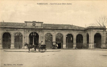 Versailles - Gare Saint-Lazare (rive droite). Mme Moreau, édit., Versailles