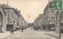 Versailles - Rue de la Paroisse vers l'Avenue de Saint-Cloud. E.L.D.