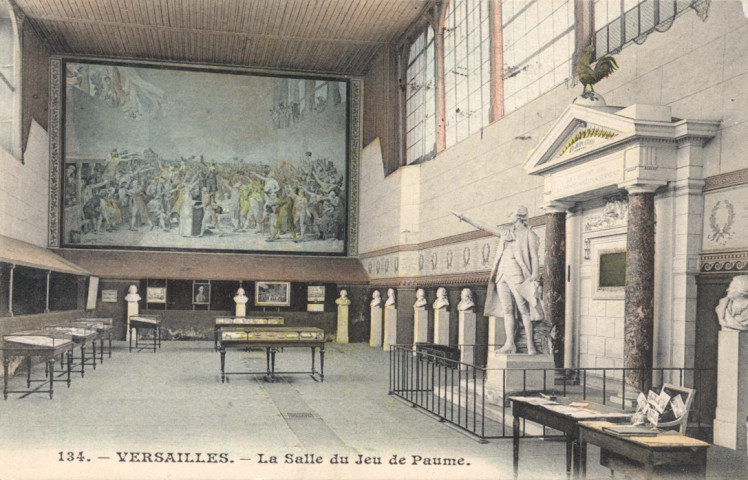 Versailles - La Salle du Jeu de Paume. A. Bourdier, impr.-édit., Versailles