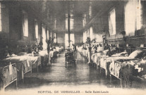 Hôpital de Versailles - Salle Saint-Louis. Cliché Henri Blin, Versailles, Catala Frères, Paris
