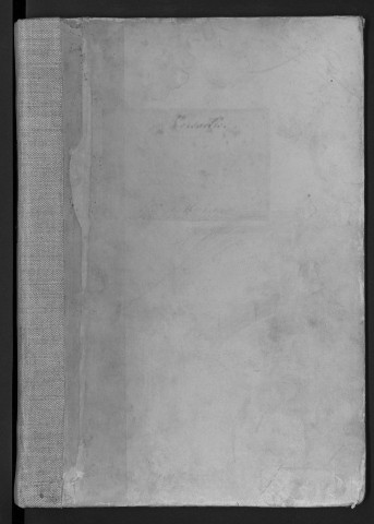 Registre des naissances (1826). Table alphabétique.