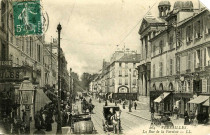 Versailles - La rue de la Paroisse. L.L.