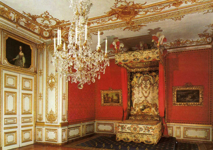 Versailles - La Chambre de Louis XV. Éditions d'Art Lys, Versailles