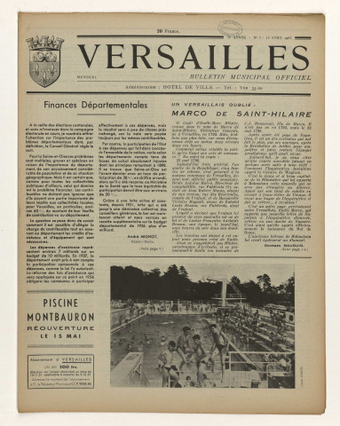N°5, 15 avril 1955