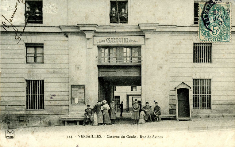 Versailles - Caserne du Génie - Rue de Satory. P.D., Paris