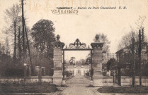 Versailles - Entrée du Parc Chauchard. Étab. Malcuit, E. M., Paris