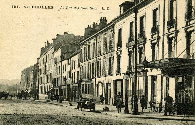 Versailles - La rue des Chantiers. L. Ragon, phototypeur, Versailles