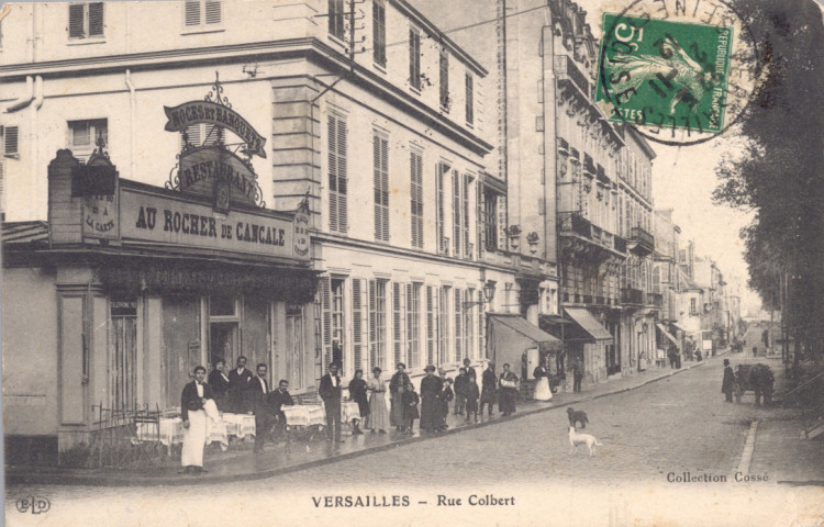 Versailles - Rue Colbert. Éditions Cossé, E.L.D.