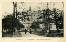 Versailles - Lycée Hoche - Le Petit Collège (façade nord). M.K.