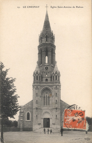 Le Chesnay - Église Saint-Antoine de Padoue. E.L.D.