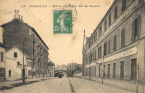 Versailles - Asile de Vieillards et Rue des Chantiers. E.L.D.