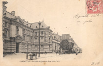 Versailles - Le Palais de Justice et Rue Saint-Pierre.