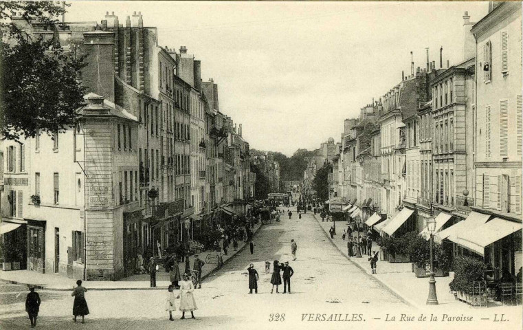 Versailles - La Rue de la Paroisse. L.L.