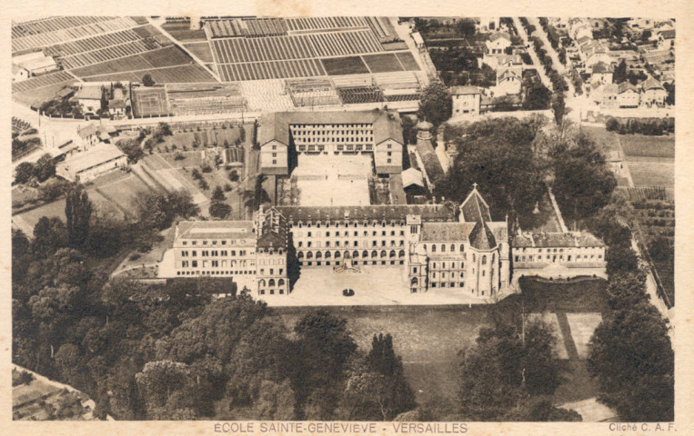 École Sainte-Geneviève - Versailles. Cliché C.A.F.