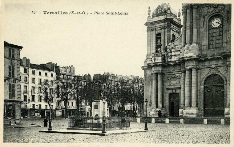 Versailles (S.-et-O.) - Place Saint-Louis. B.F., Paris