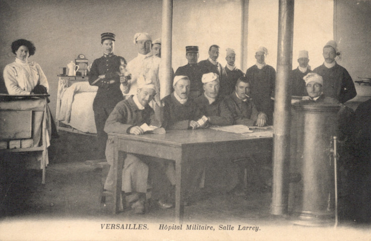 Versailles - Hôpital Militaire, Salle Larrey.