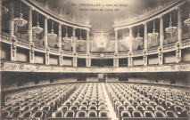 Versailles - Salle du Sénat - Ancien Opéra de Louis XV. Le Deley, Paris