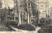 Versailles - Lycée de Jeunes Filles - Un coin du Parc.