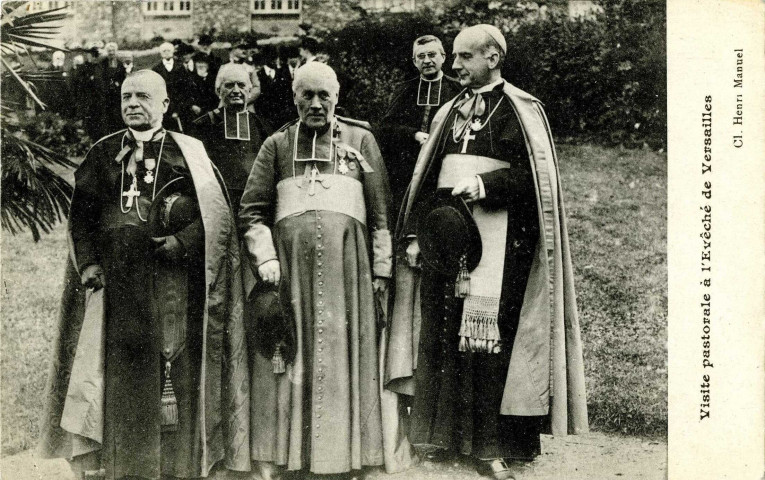 Mgr Raymond-Marie-Turiaf de la Porte - Evêque du Mans, sacre à Versailles le 9 octobre 1912. Héliotypie A. Bourdier, Versailles