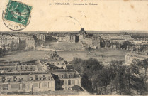 Versailles - Panorama du Château. P.D., Paris