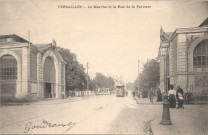 Versailles - Le Marché et la Rue de la Paroisse.