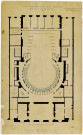 Premier étage de la salle de spectacle de Versailles [théâtre Montansier].