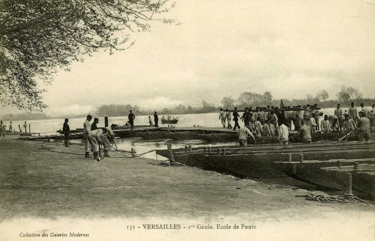 Versailles - 1er Génie. École de Ponts. Collection des Galeries Modernes
