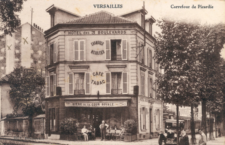 Versailles - Carrefour de Picardie. Édit. Benneville