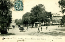 Versailles - Avenue de Sceaux et Square Barascud. A.B., Versailles